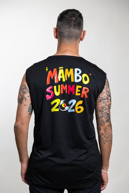 Maglia girocollo senza manica