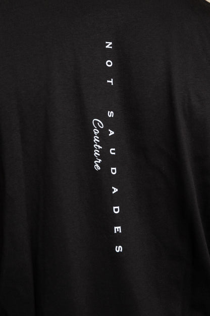 Camiseta oversize de cuello redondo y manga corta