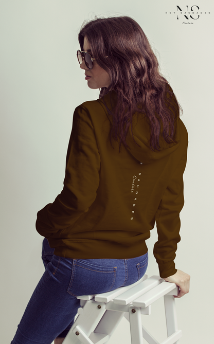 Felpa Not FT con cappuccio